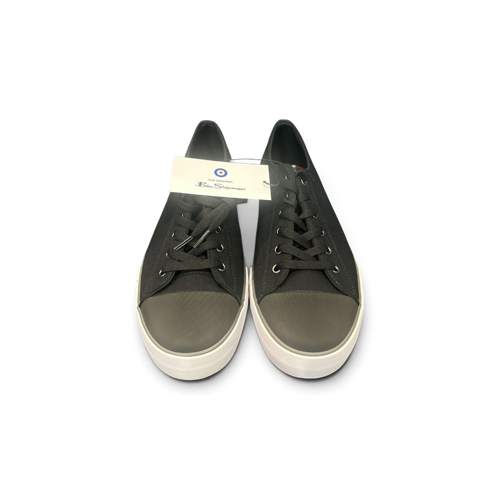 Ben Sherman Dorset Men's Casual Sneakers Black Lace Up Shoes Pick Size 9.5 NIB